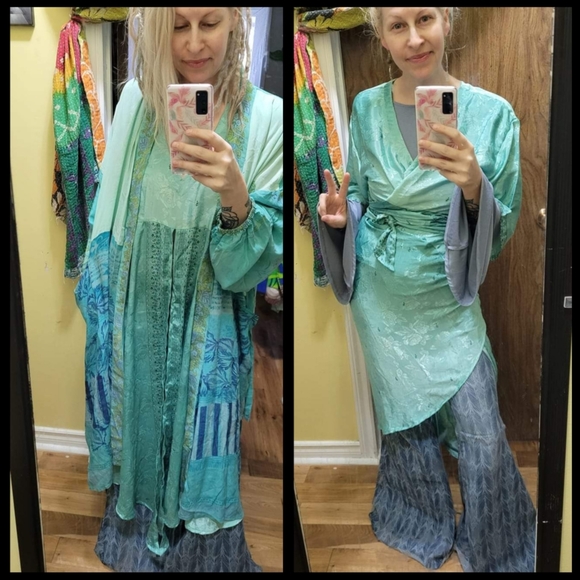 Split midi dress - Picture 4 of 6